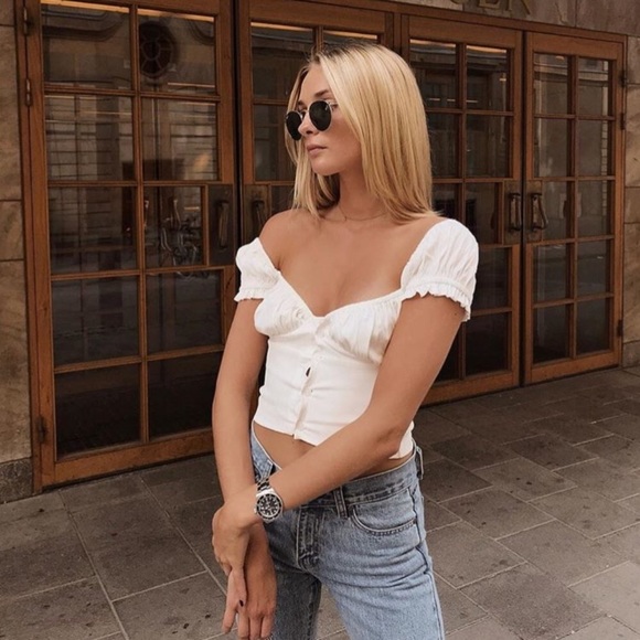 ❌SOLD❌ With Jean Louis Top - White XS - Picture 4 of 7